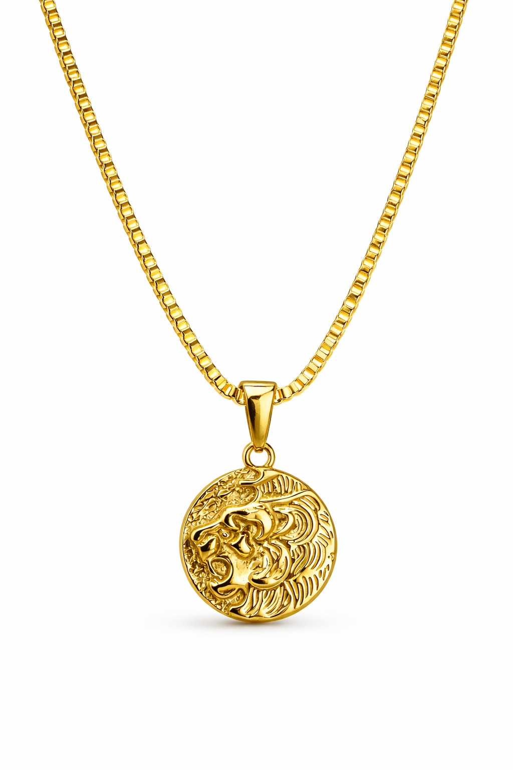 LEÓN BOX CHAIN GOLD