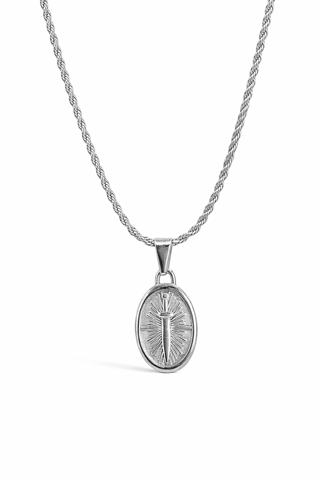 FORJA ROPE CHAIN SILVER