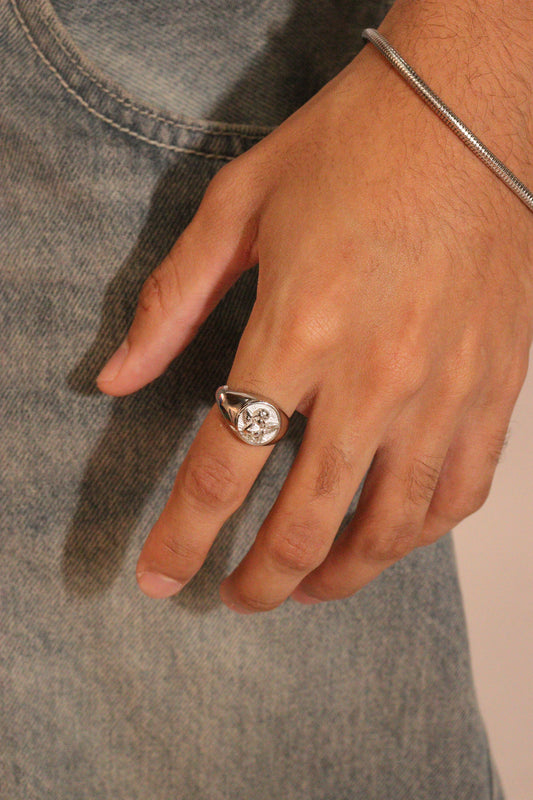 BABY ANGEL RING SILVER