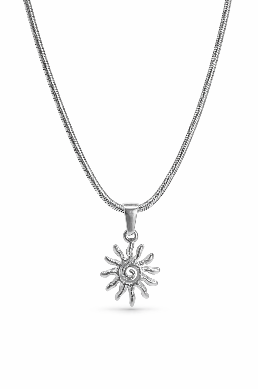 KAIROS ROUND CHAIN SILVER