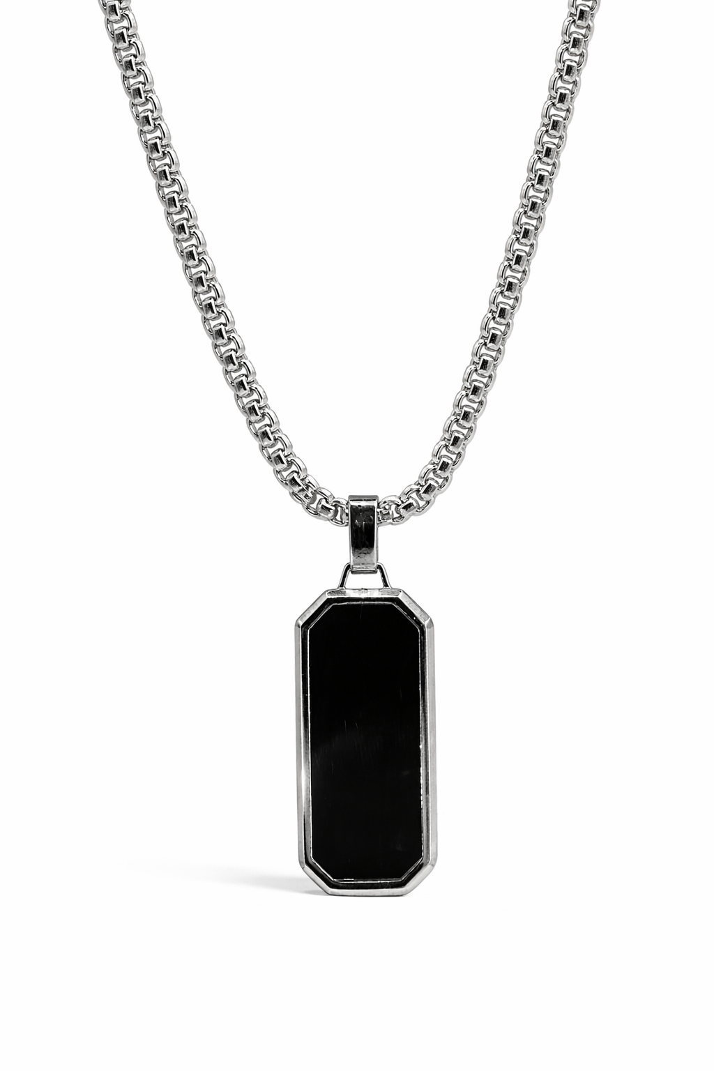 BROOKLYN ROLO CHAIN SILVER