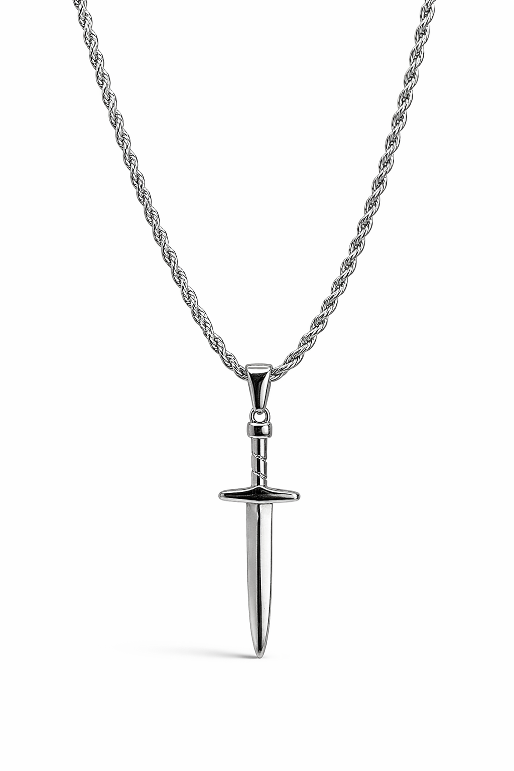 VALIANT ROPE CHAIN SILVER