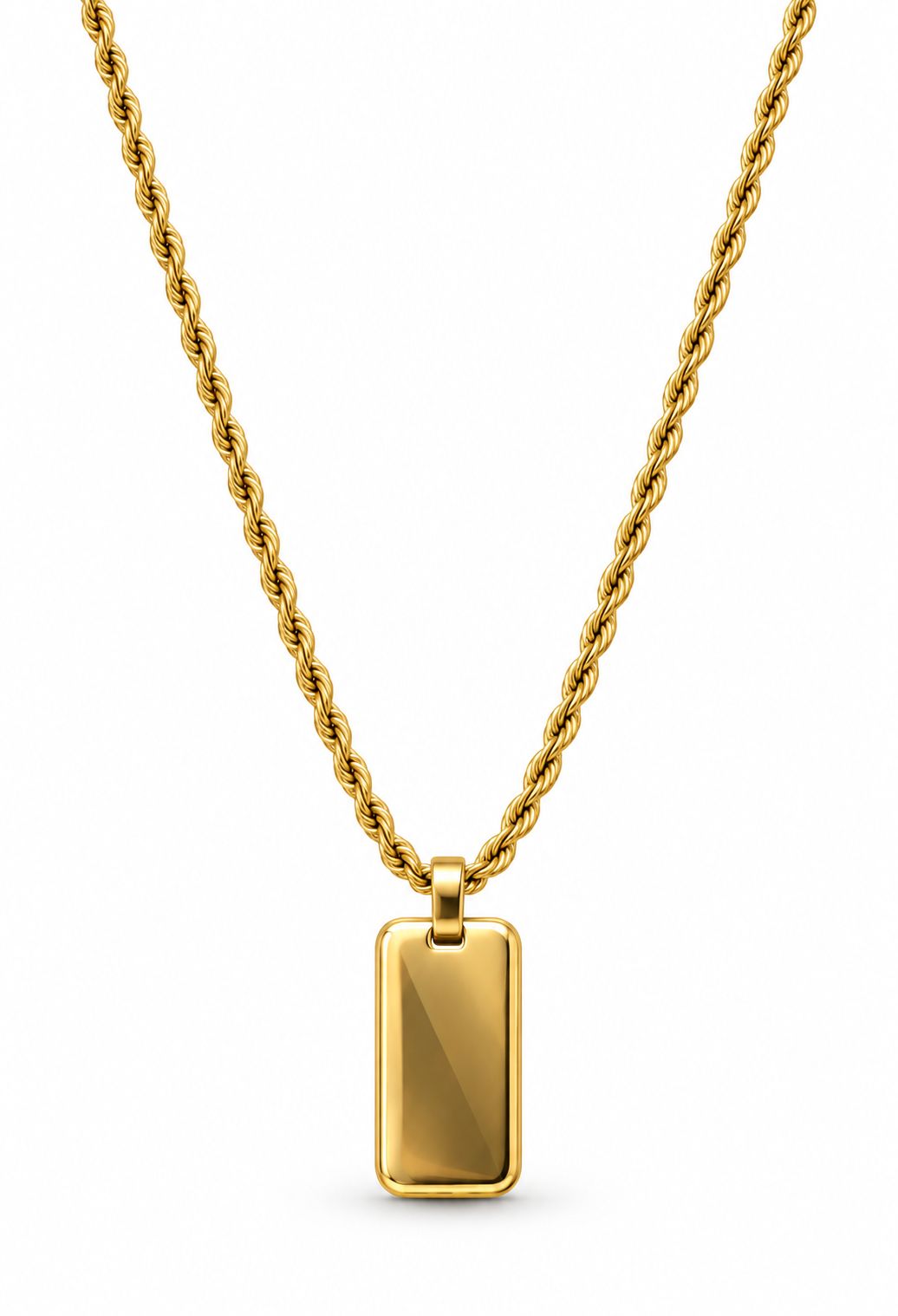 EMBLEM CHAIN GOLD