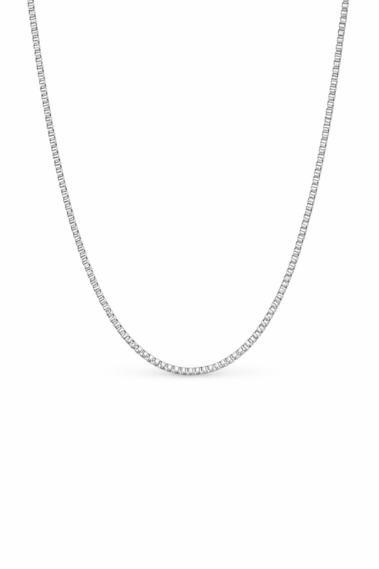 BOX CHAIN SILVER