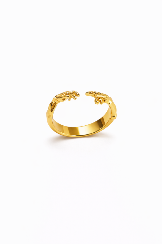 CREATION OF ADAM RING GOLD