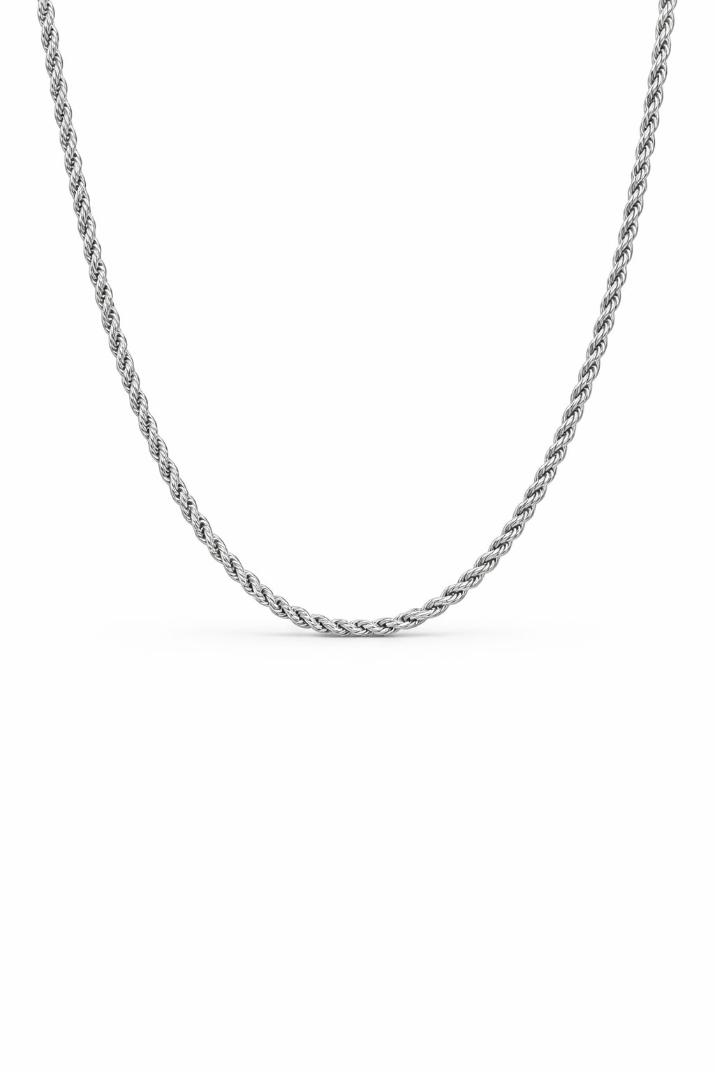 ROPE CHAIN SILVER