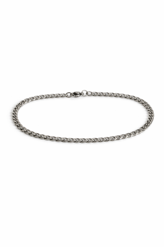 CUBAN SILVER BRACELET