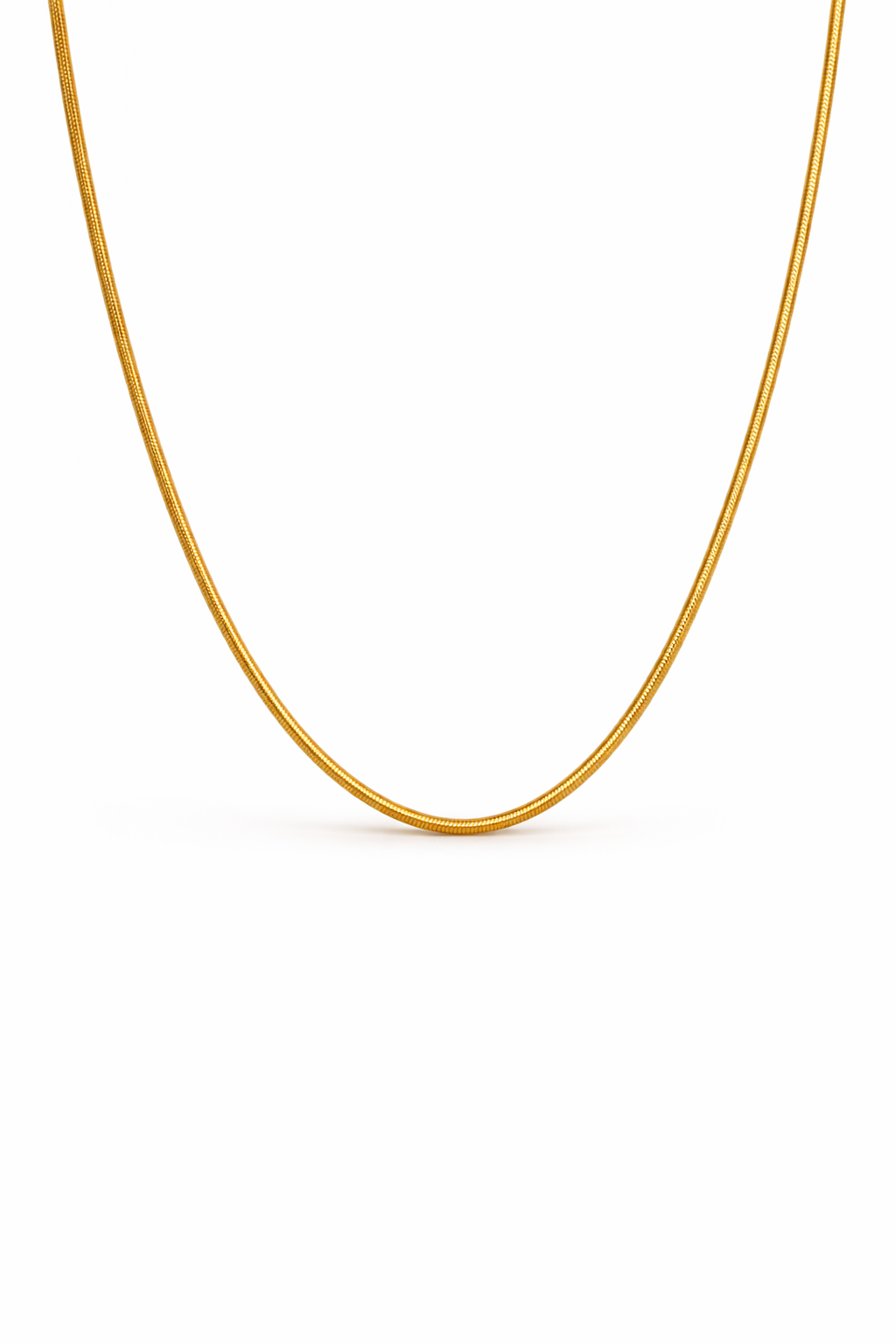 ROUND SNAKE CHAIN GOLD