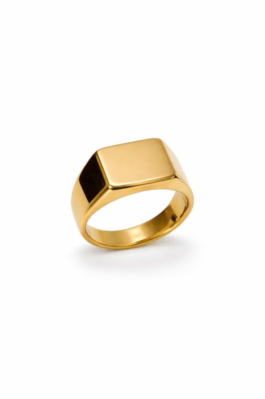 SQUARE RING GOLD
