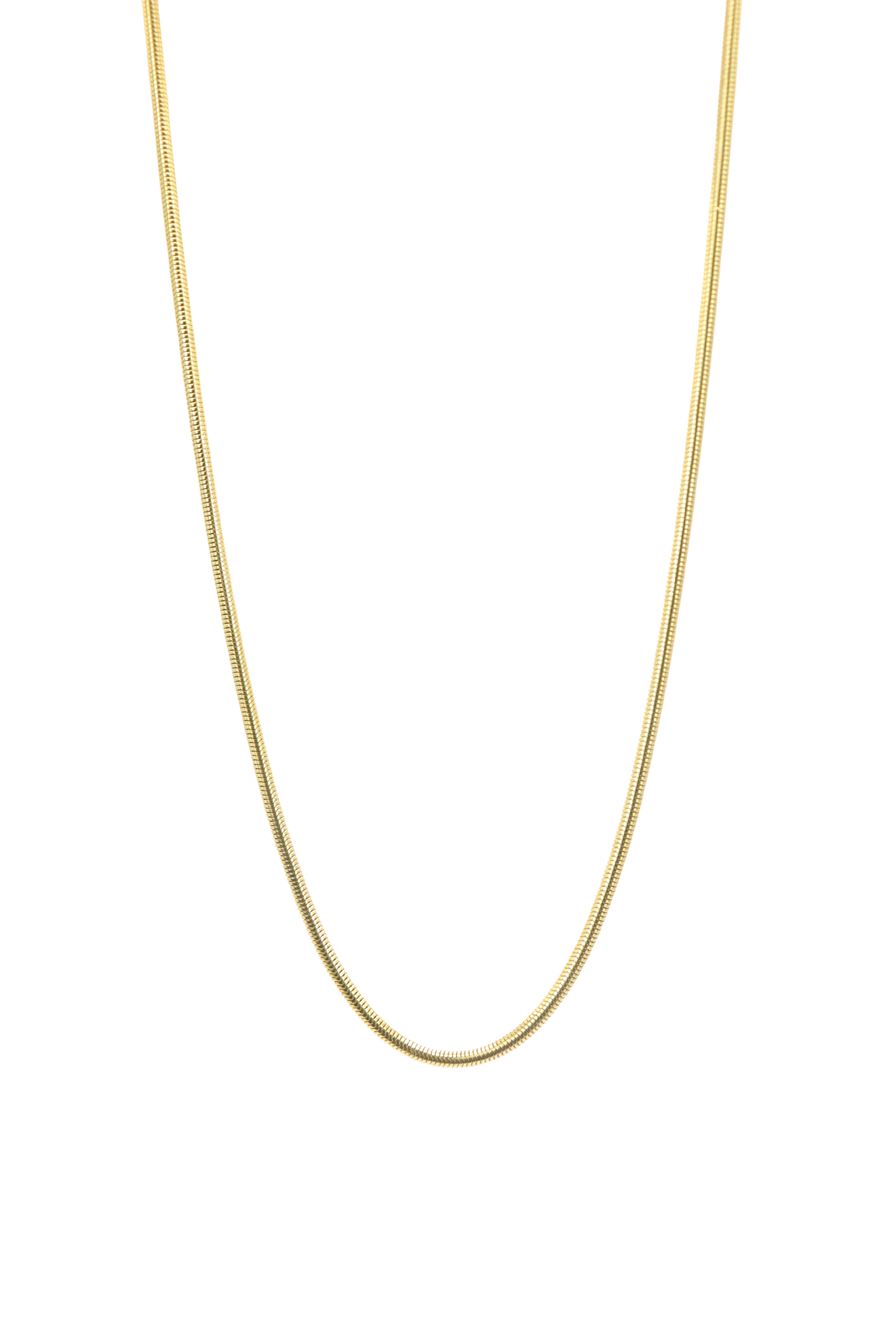 ROUND SNAKE CHAIN GOLD
