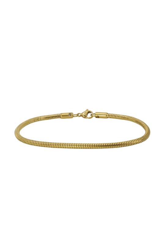 ROUND SNAKE GOLD
