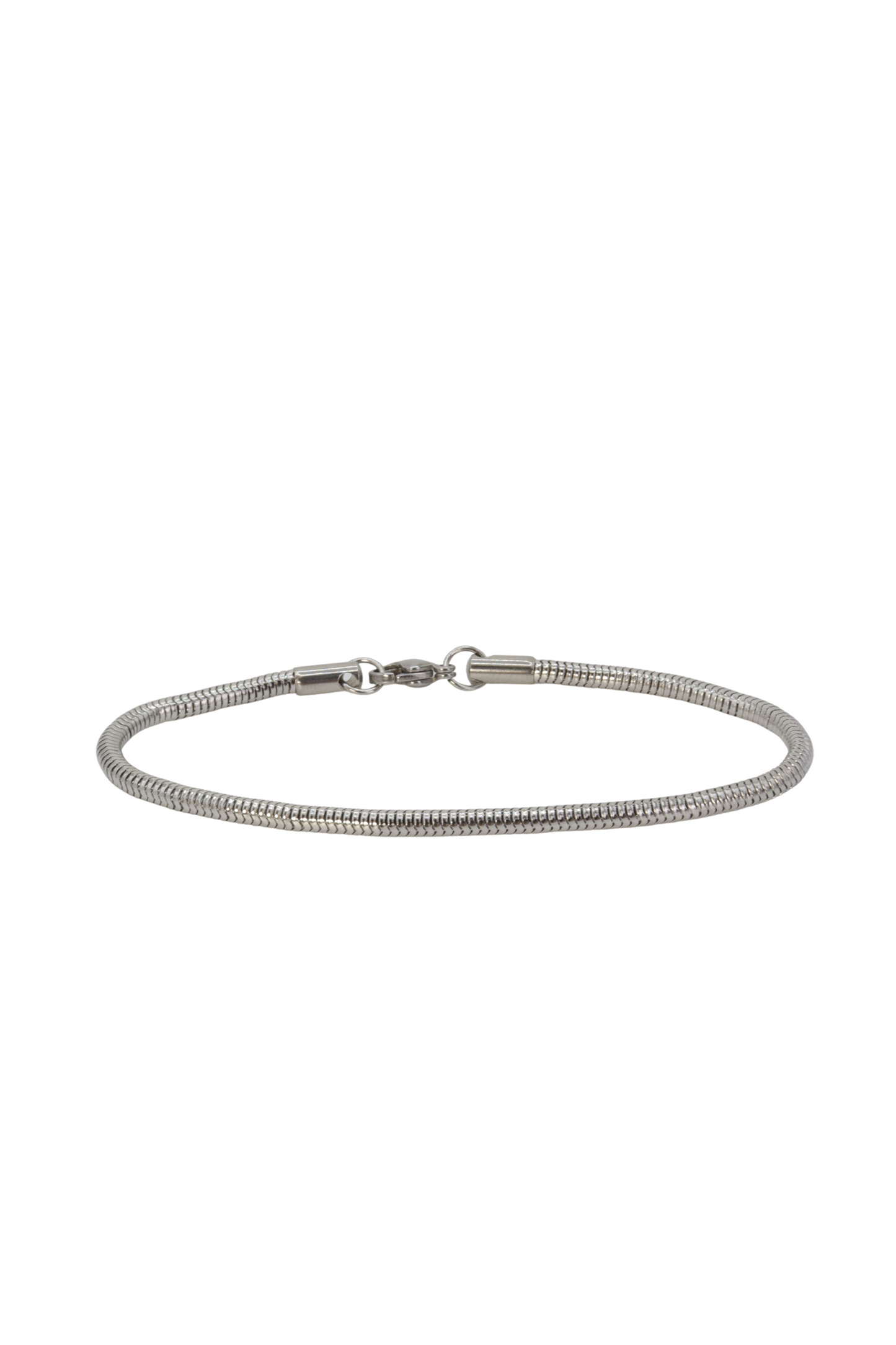 ROUND SNAKE SILVER