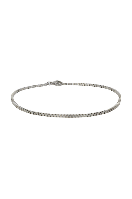 BOX CHAIN SILVER