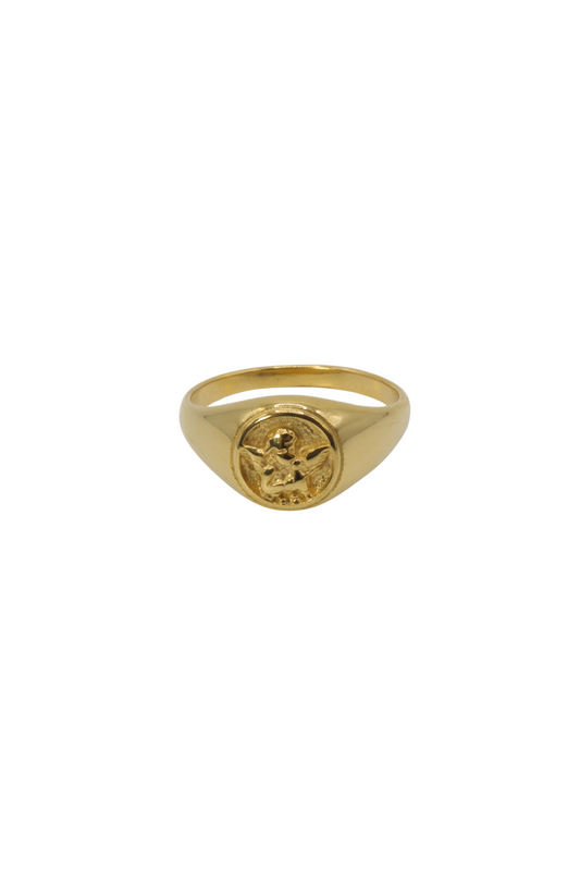 BABY ANGEL RING GOLD