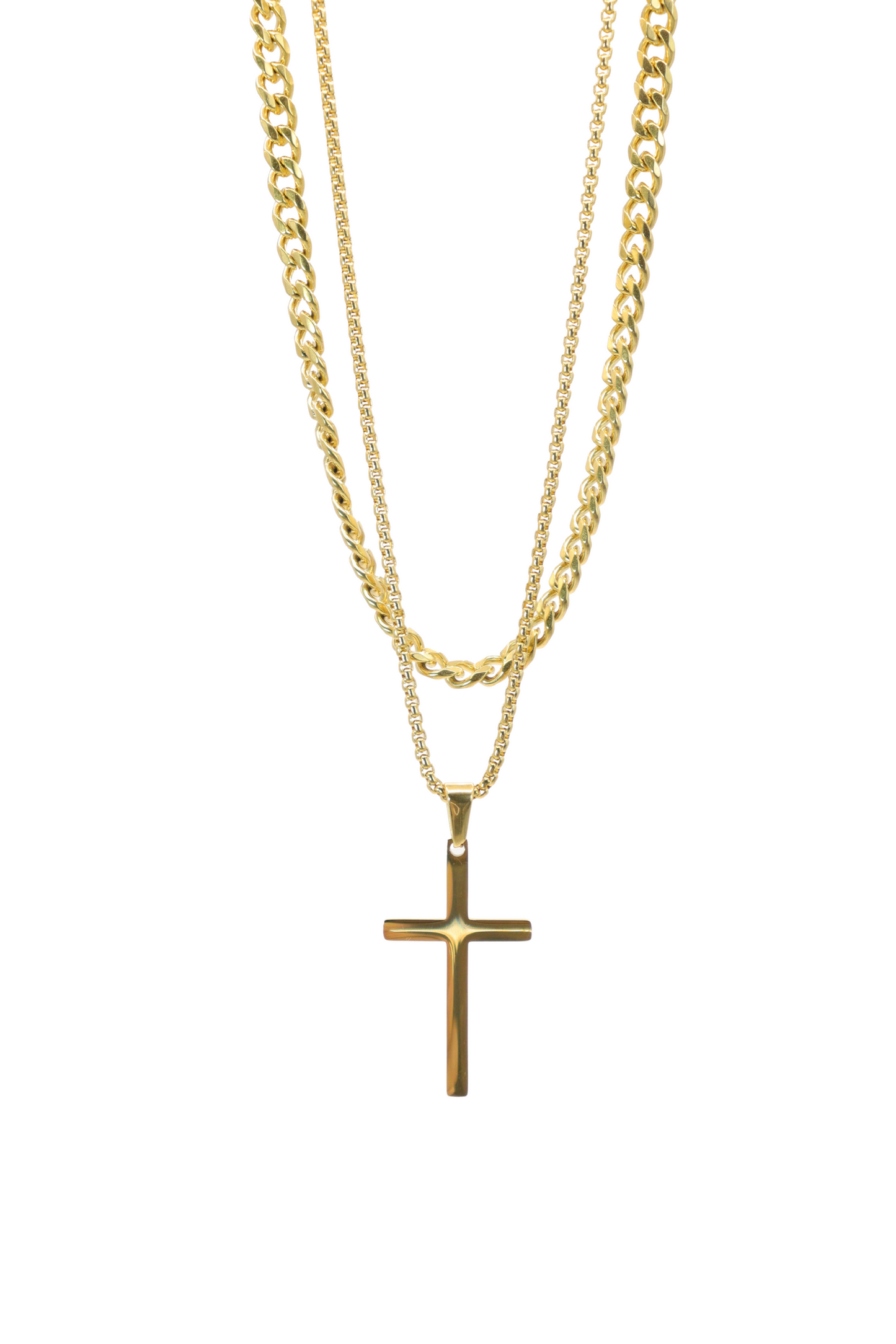 SANCTUM DUAL CHAIN GOLD