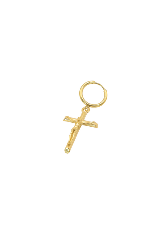 CROSS HOOPS GOLD (PAR)