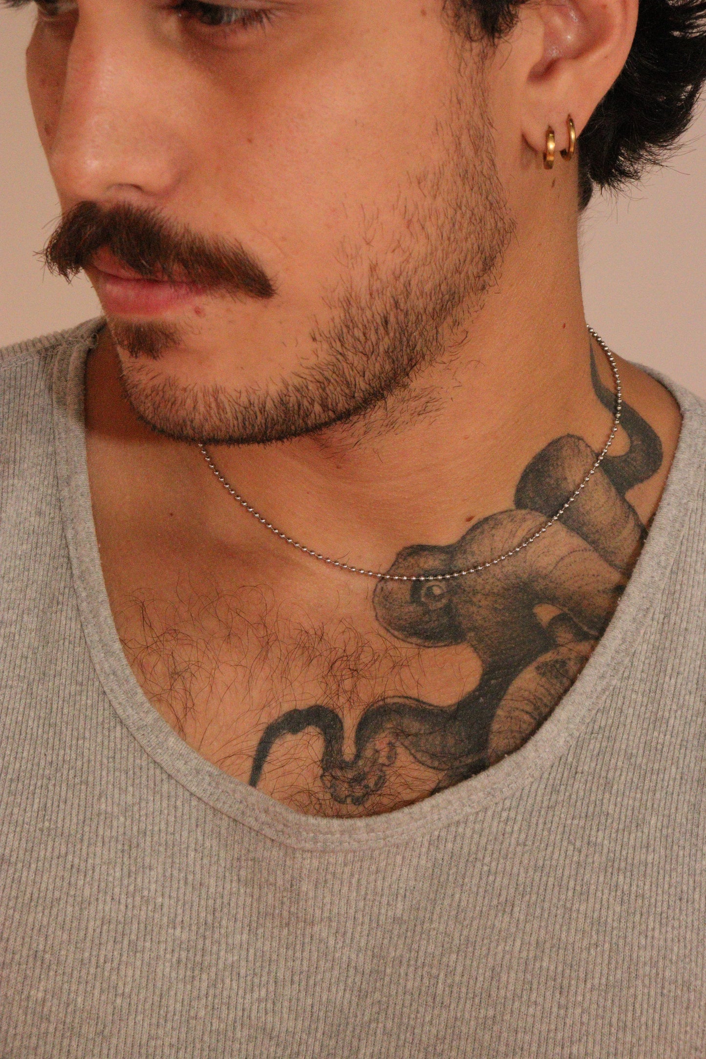 SATELLITE CHAIN SILVER