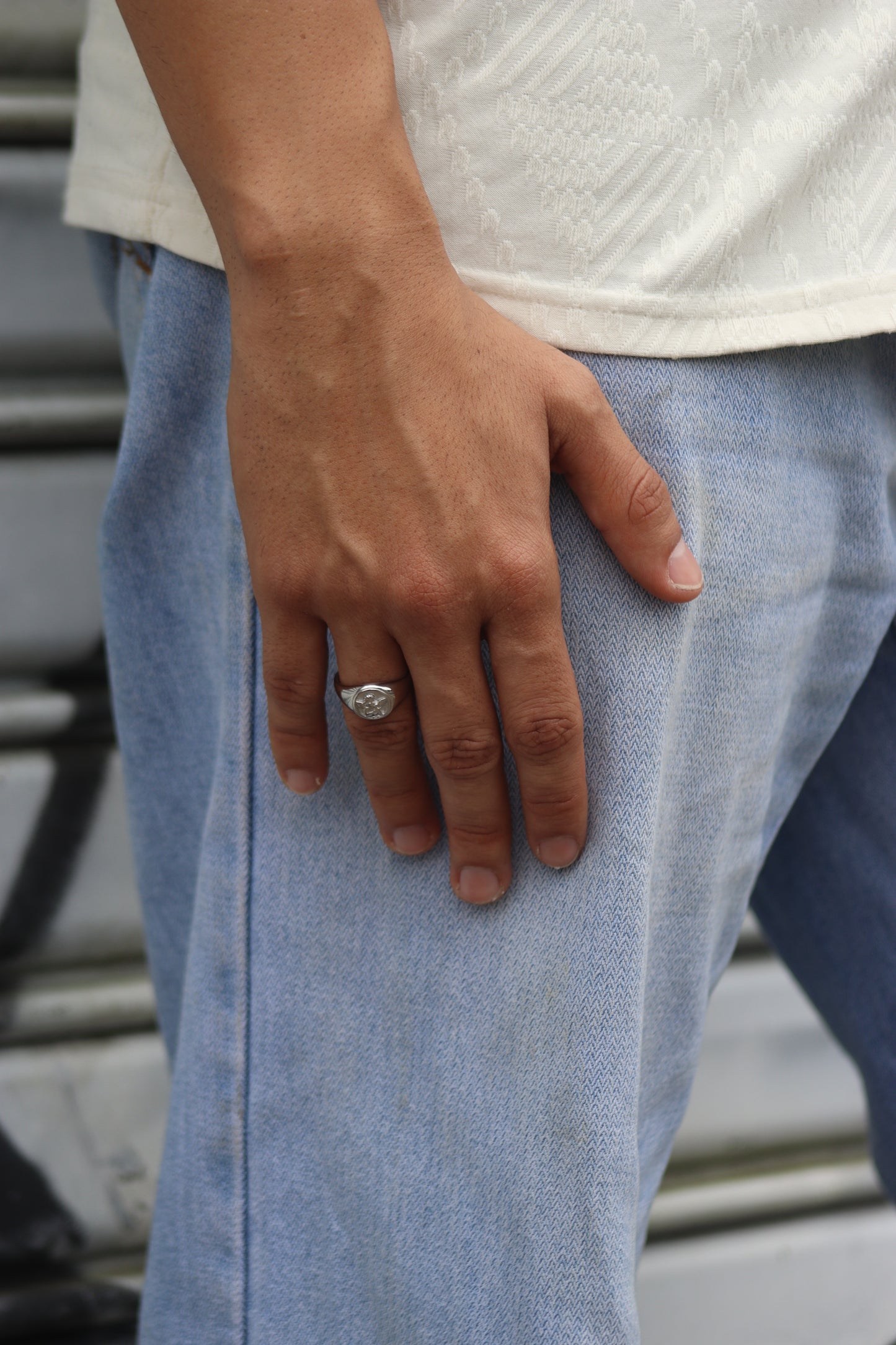 BABY ANGEL RING SILVER