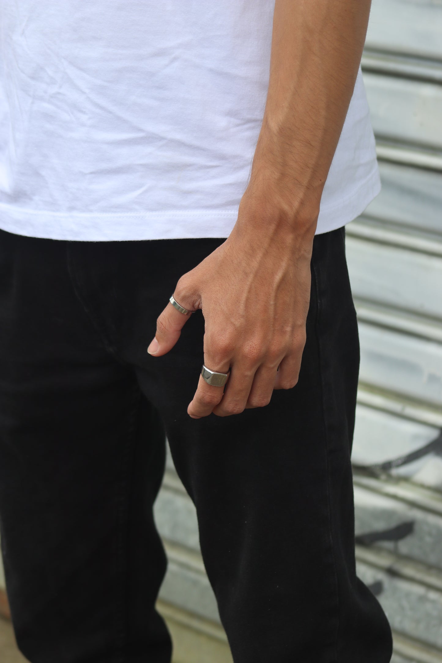 ECHO RING SILVER
