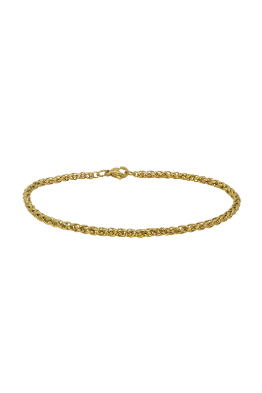 TIED CHAIN GOLD